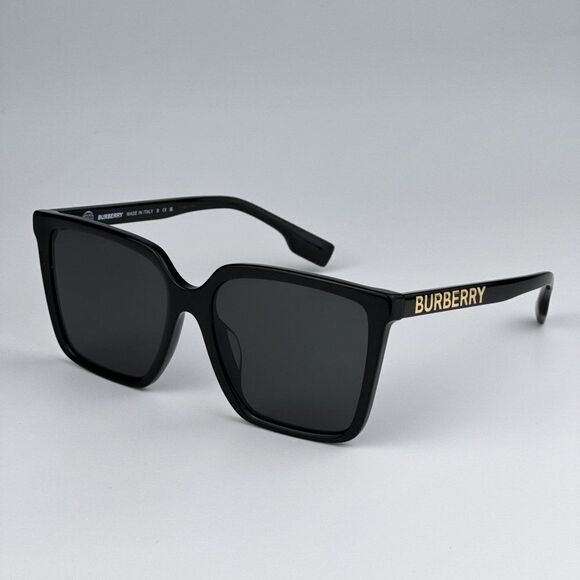 NEW Burberry BE4411D 300187 Black Dark Grey Square Women Sunglasses BE 4411D main image 10